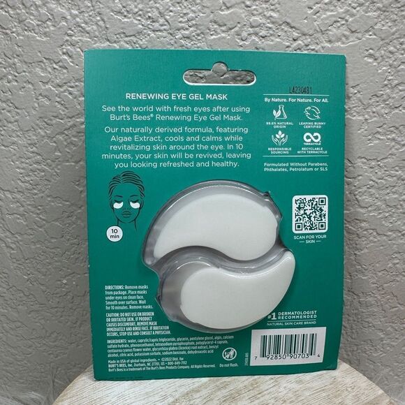 $3 πβBurts Beesβ π Renewing Eye Gel Mask π - Picture 3 of 4